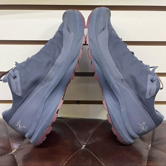 Arcteryx Aerios FL GTX Gore Tex Vibram Waterproof Blue  Womens Size 8 - Picture 6 of 9